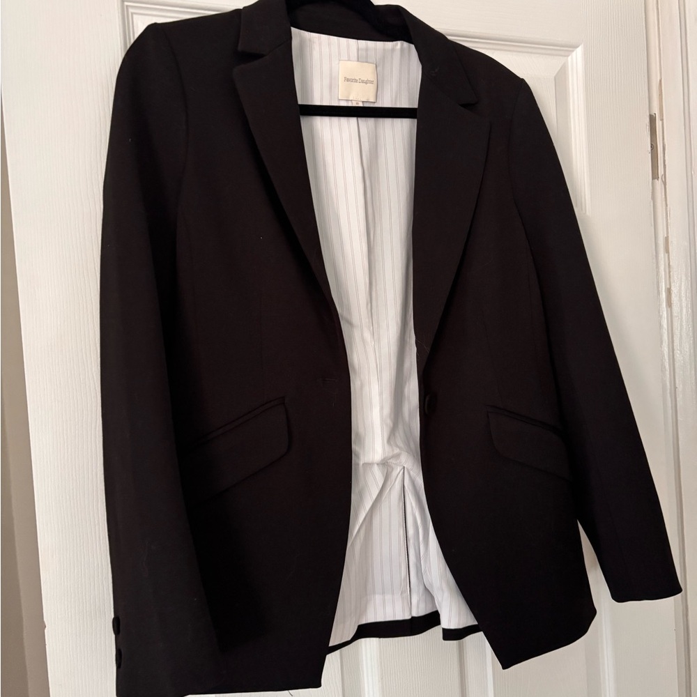 Favorite Daughter Black Blazer